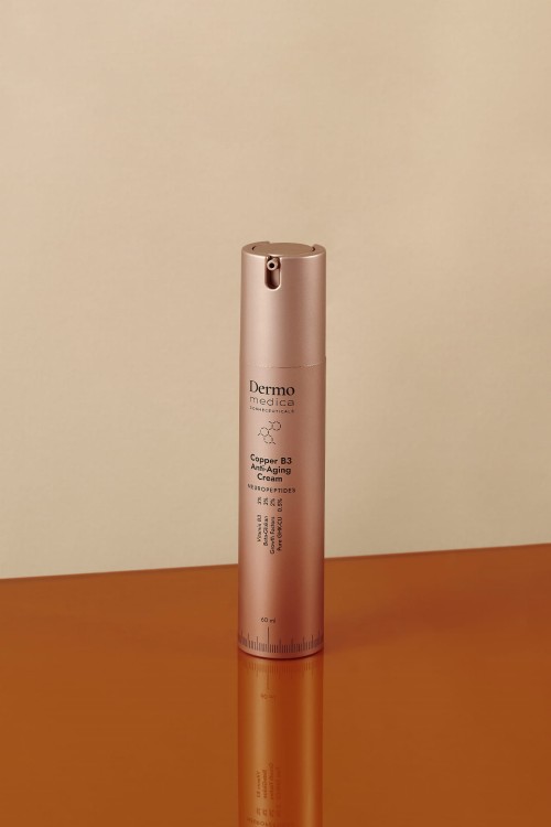 Dermomedica Copper B3 Anti - Aging Cream Innowacyjny Krem z Peptydami Miedziowymi, Niacynamidem i Skwalanem 60ml