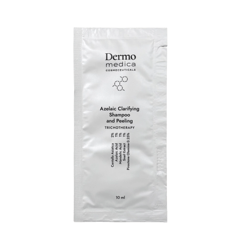 Dermomedica Azelaic Clarifying Shampoo and Peeling Trychologiczny Szampon i Peeling 10x10ml