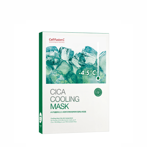 Cell Fusion C Cica Cooling Mask Chłodząca Maska W Płacie 5szt