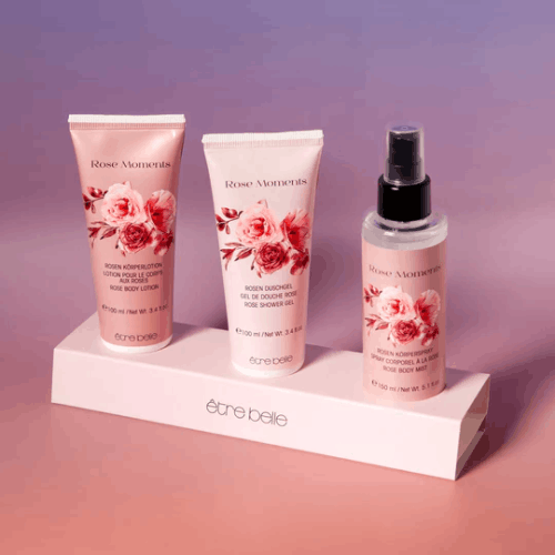 etre belle Rose Moments Body Care Set Zestaw do pielęgnacji ciała z różą