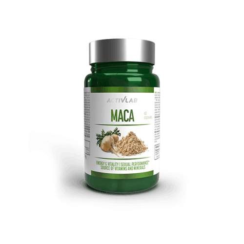 ActivLab Maca adaptogen wspierający energię, koncentrację i witalność 60 kapsułek