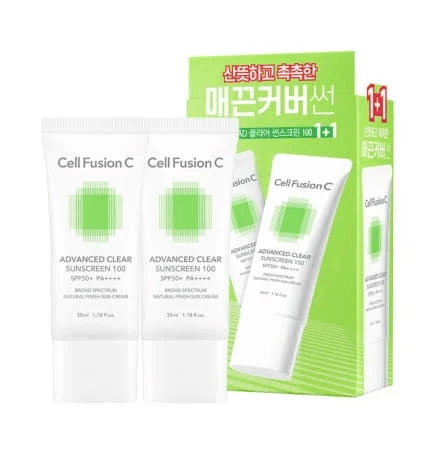 Cell Fusion C Advanced Clear Sunscreen 100 SPF 48+/PA+++ Krem Przeciwsłoneczny