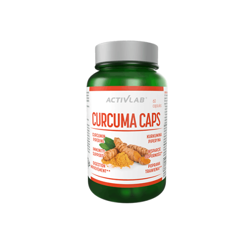 ActivLab Curcuma Caps - kurkuma dla odporności i komfortu stawów 60 kaps