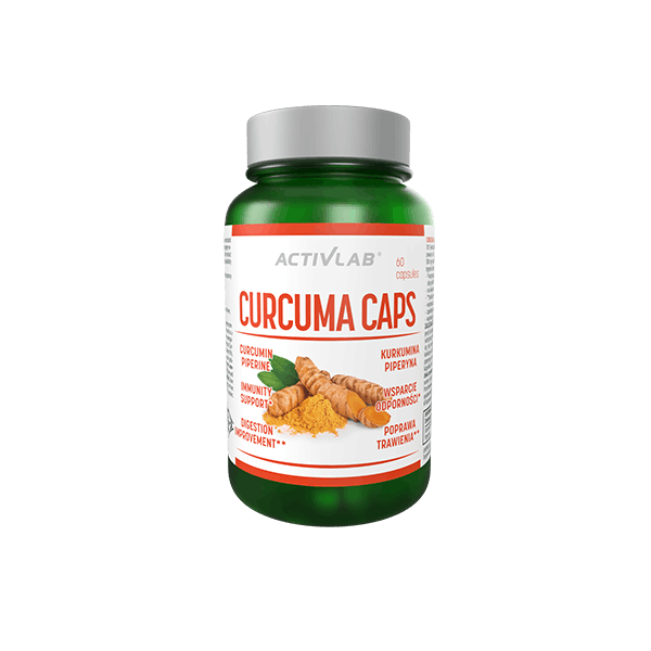 ActivLab Curcuma Caps - kurkuma dla odporności i komfortu stawów 60 kaps