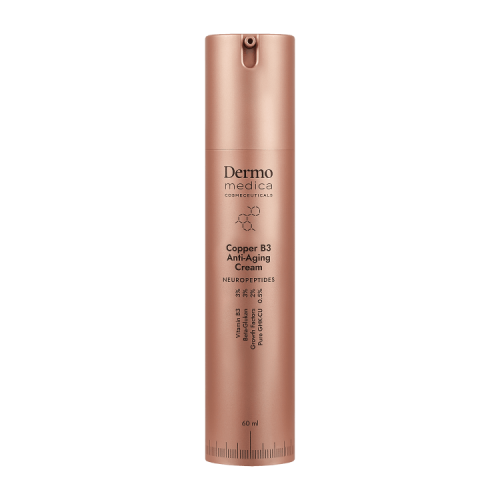 Dermomedica Copper B3 Anti - Aging Cream Innowacyjny Krem z Peptydami Miedziowymi, Niacynamidem i Skwalanem  60ml