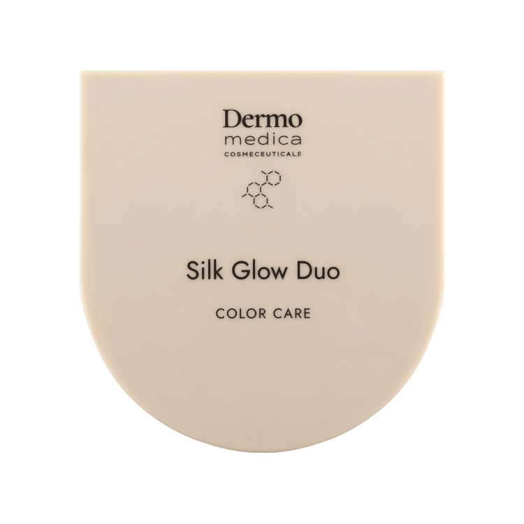 Dermomedica Silk Glow Duo- róż i rozświetlacz do twarzy 5,2g