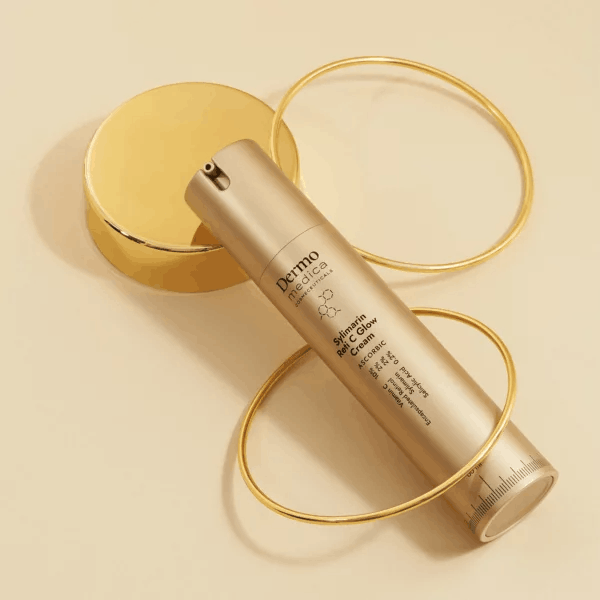 Dermomedica Sylimarin Reti C Glow Cream - Rozjaśniający krem z retinolem i sylimaryną 60 ml