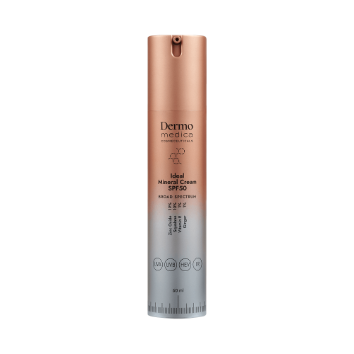 Dermomedica Ideal Mineral Cream SPF 50 - Ekskluzywny krem mineralny o strukturze musu 60 ml