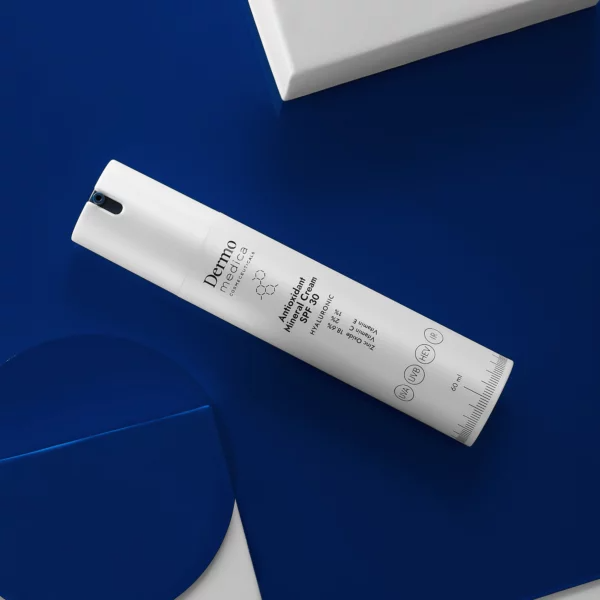 Dermomedica Antioxidant Mineral Cream SPF 30 - Naprawczy krem mineralny z witaminą C i enzymami DNA 60 ml