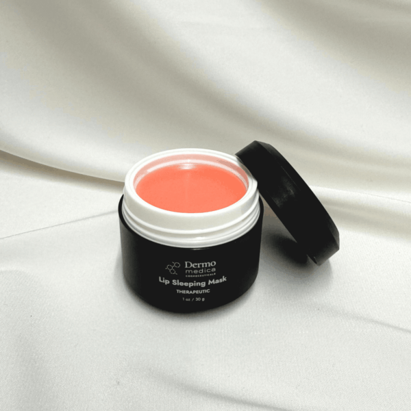 Dermomedica Lip Sleeping Mask Strawberry - Terapeutyczna maska regenerująca do ust 30 g