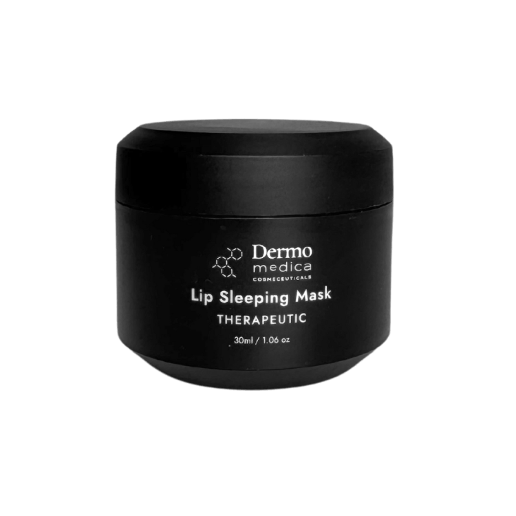 Dermomedica Lip Sleeping Mask Lemon - Terapeutyczna maska regenerująca do ust 30 g