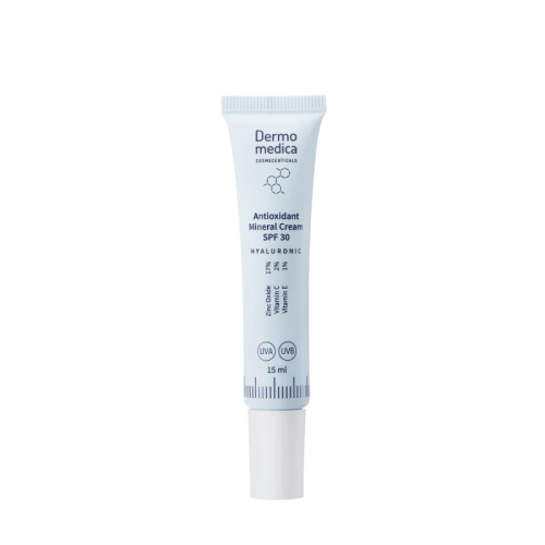 Dermomedica Antioxidant Mineral Cream SPF 30 - Naprawczy krem mineralny z witaminą C 15ml