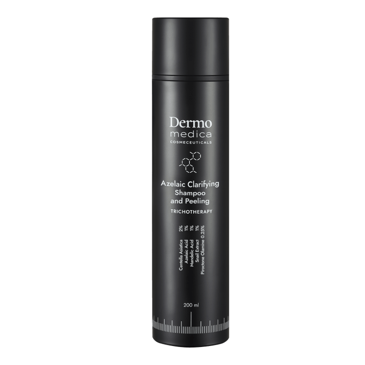 Dermomedica Azelaic Clarifying Shampoo and Peeling - Trychologiczny szampon i peeling 200 ml