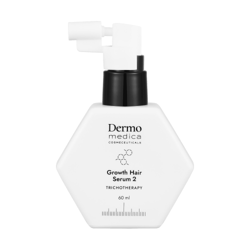 Dermomedica Growth Hair Serum 2 - Serum stymulujące wzrost włosów z ochroną mikrobiomu 60 ml