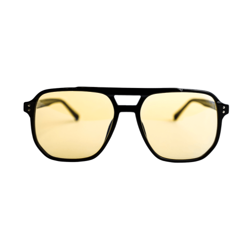 Dermomedica Yellow Trendy Okulary blokujące światło niebieskie HEV