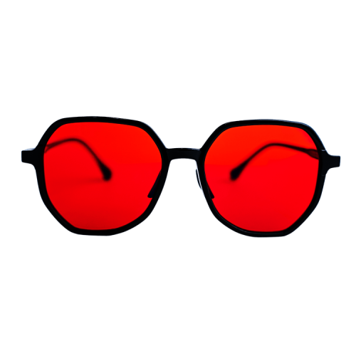 Dermomedica Red Cool - Okulary blokujące 100% światła niebieskiego i zielonego