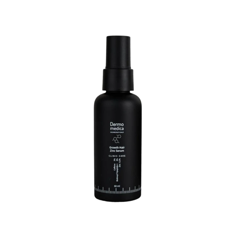Dermomedica Growth Hair Zinc Serum - Specjalistyczne serum stymulujące wzrost włosów 60 ml