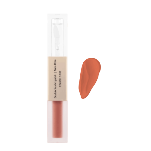 Dermomedica Double Touch Lipstick - Dwufazowa pomadka | Satin Rose 2×1.72 ml