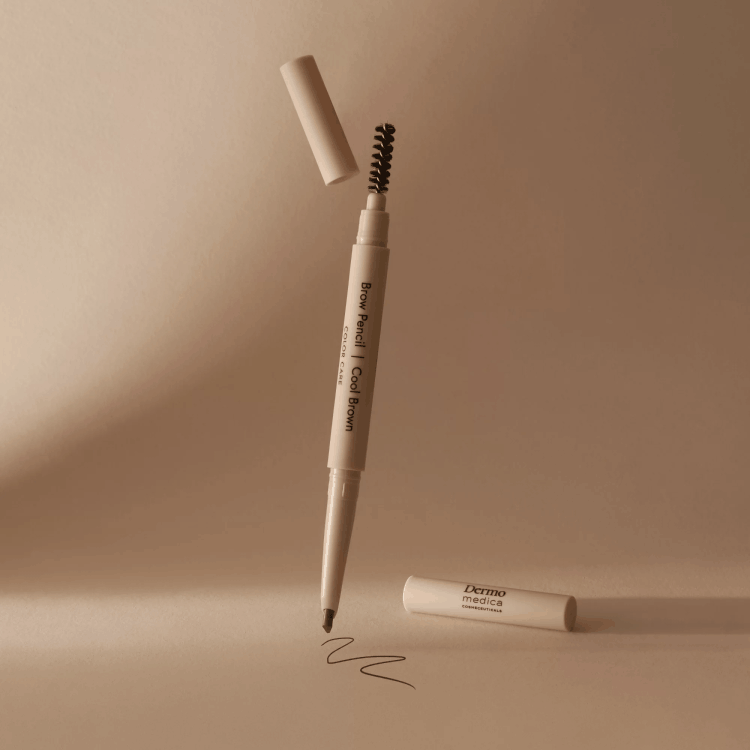 Dermomedica Brow Pencil - Precyzyjna kredka do brwi | Cool Brown 0.2 g