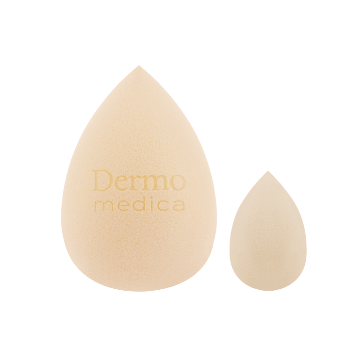 Dermomedica Dermo Blend Set - Zestaw profesjonalnych gąbeczek do makijażu 2 szt.