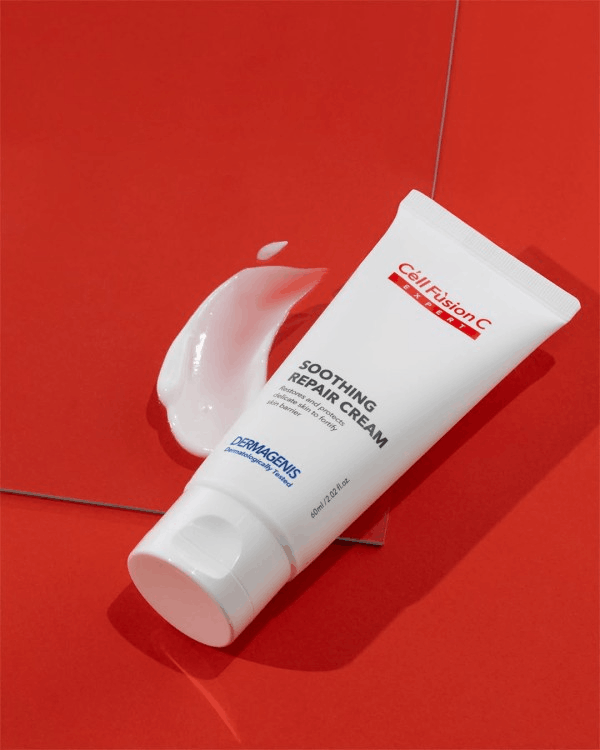 Cell Fusion C Expert Soothing Repair Cream - Lekki krem kojąco-naprawczy 60 ml