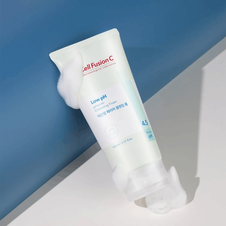 Cell Fusion C Low pH pHarrier Cleansing Foam - Nawilżająca pianka do mycia twarzy 165 ml