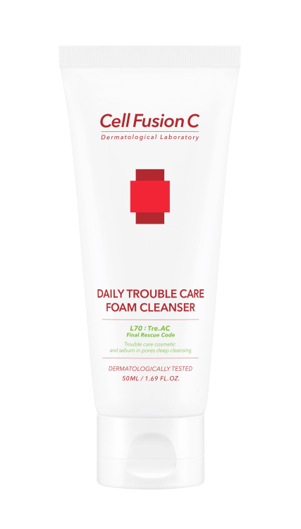 Cell Fusion C Daily Trouble Care Foam Cleanser - Pianka do mycia cer problematycznych 130 m