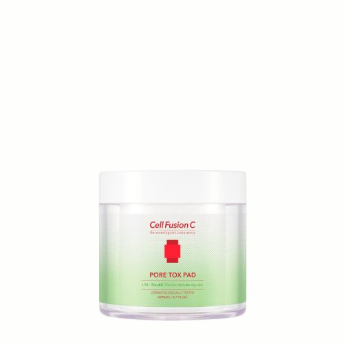 Cell Fusion C Pore Tox Pad - Płatki zwężające pory i regulujące sebum 60 szt. / 140 ml