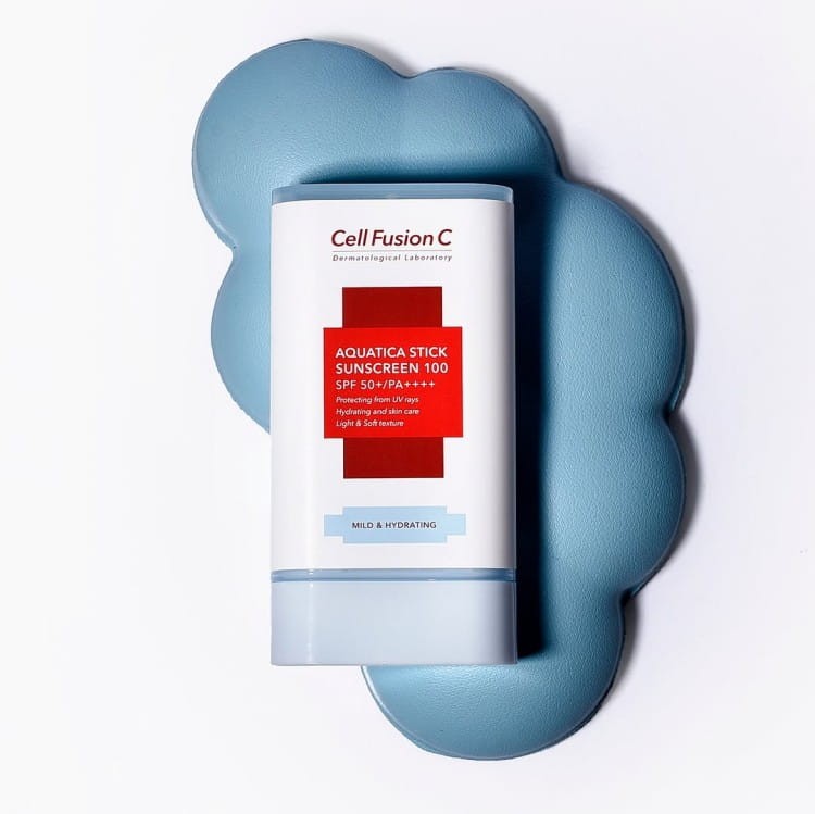 Cell Fusion C Aquatica Stick Sunscreen 100 SPF 50+ / PA++++ - Nawilżający sztyft ochronny 19 g