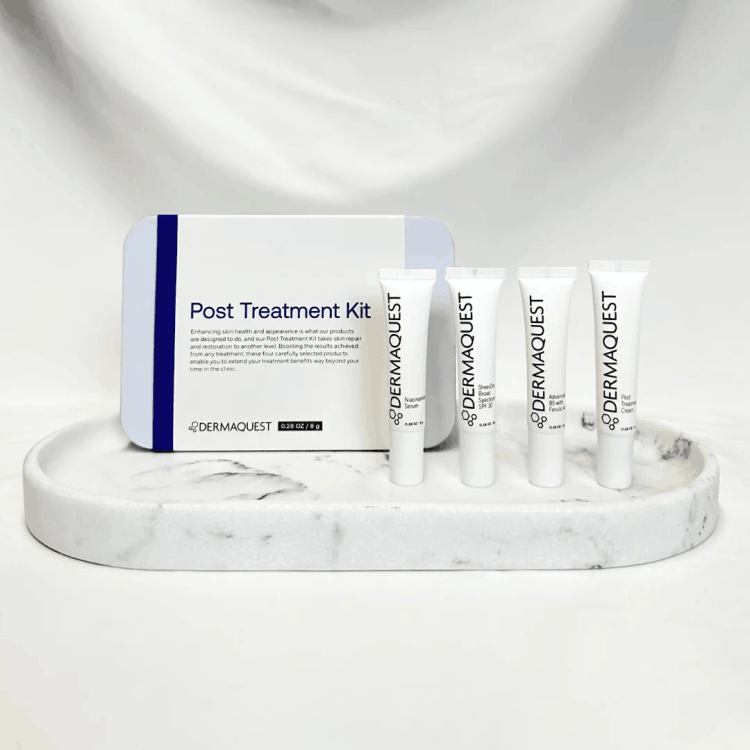 Dermaquest Post Treatment Kit - Zestaw regeneracyjno-odbudowujący po zabiegach estetycznych 4 x 8 g