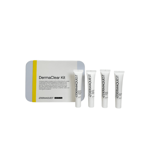 Dermaquest DermaClear Kit - Specjalistyczny zestaw dla skóry skłonnej do niedoskonałości 4 x 8 g