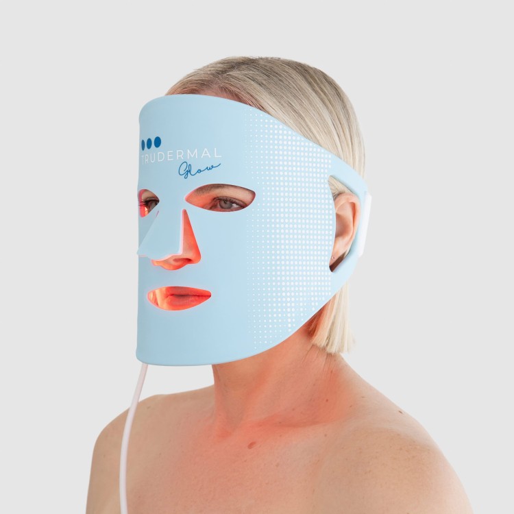 TRUDERMAL Glow LED Face Mask - profesjonalna fototerapia w Twoim domu.