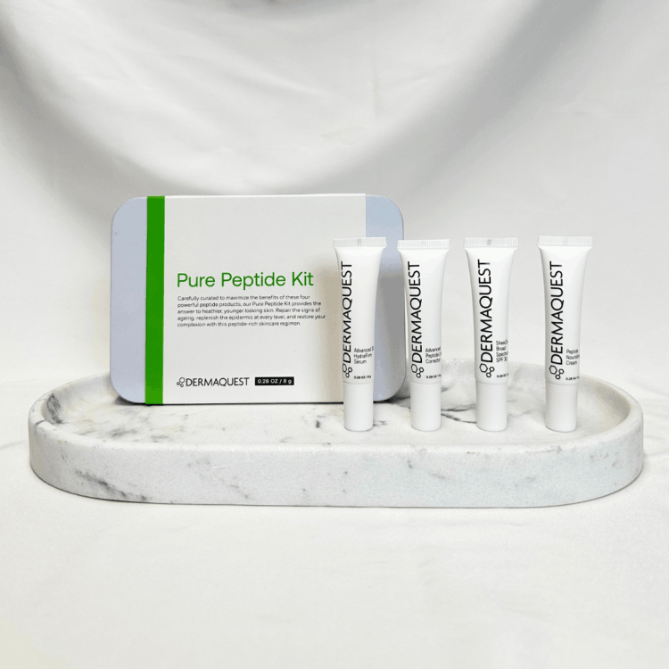 Dermaquest Pure Peptide Kit - Zaawansowany zestaw przeciwstarzeniowy 4 x 8 g