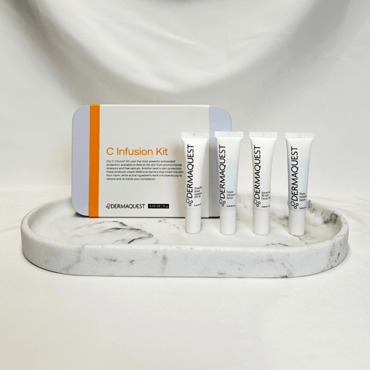Dermaquest C Infusion Kit - Zaawansowany zestaw antyoksydacyjny 4 x 8 g