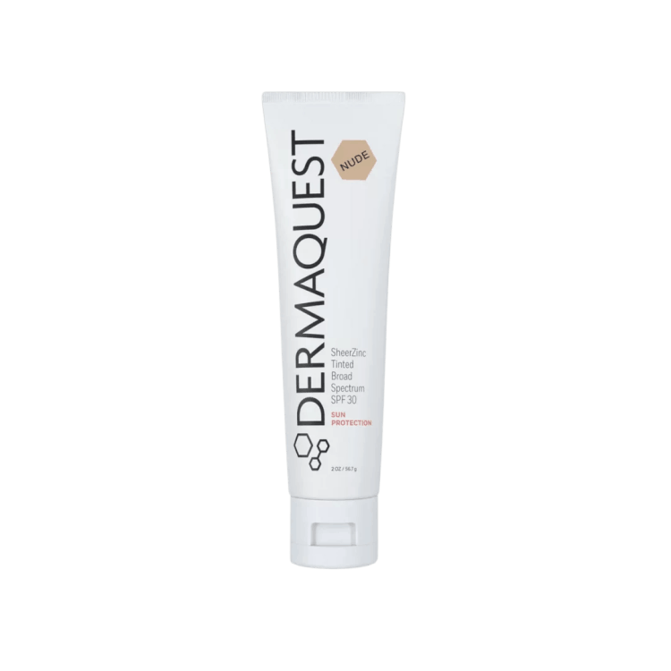 Dermaquest SheerZinc Tinted SPF30 Nude - Terapeutyczny krem BB z cynkiem 56,7 g