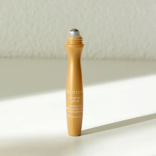 Etre Belle Golden Skin Roll-On - Luksusowy żel pod oczy z kawiorem i złotem 10 ml