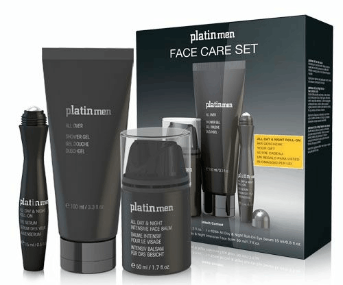 Etre Belle Platin Men Face Care Set - Platynowy zestaw nawilżająco-energetyzujący dla mężczyzn