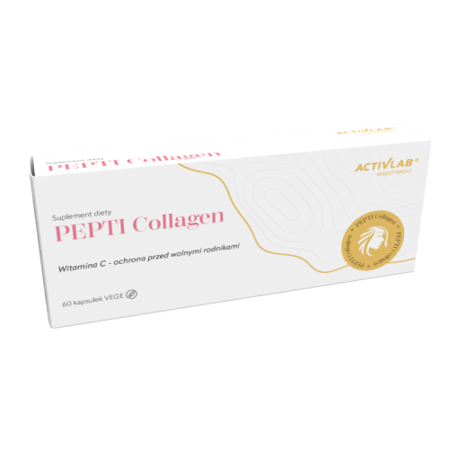 ActivLab Anti-Aging Pepti Collagen - Wsparcie skóry i nawilżenia 60 kapsułek