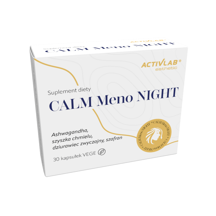 ActivLab CALM Meno NIGHT- spokojny sen i relaks w okresie menopauzy 30 kaps