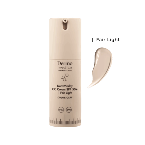 Dermomedica DermVitality CC Cream SPF 50+ FAIR LIGHT - krem koloryzujący i ochronny 30ml