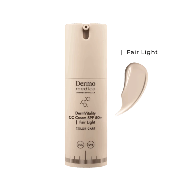 Dermomedica DermVitality CC Cream SPF 50+ FAIR LIGHT - krem koloryzujący i ochronny 30ml