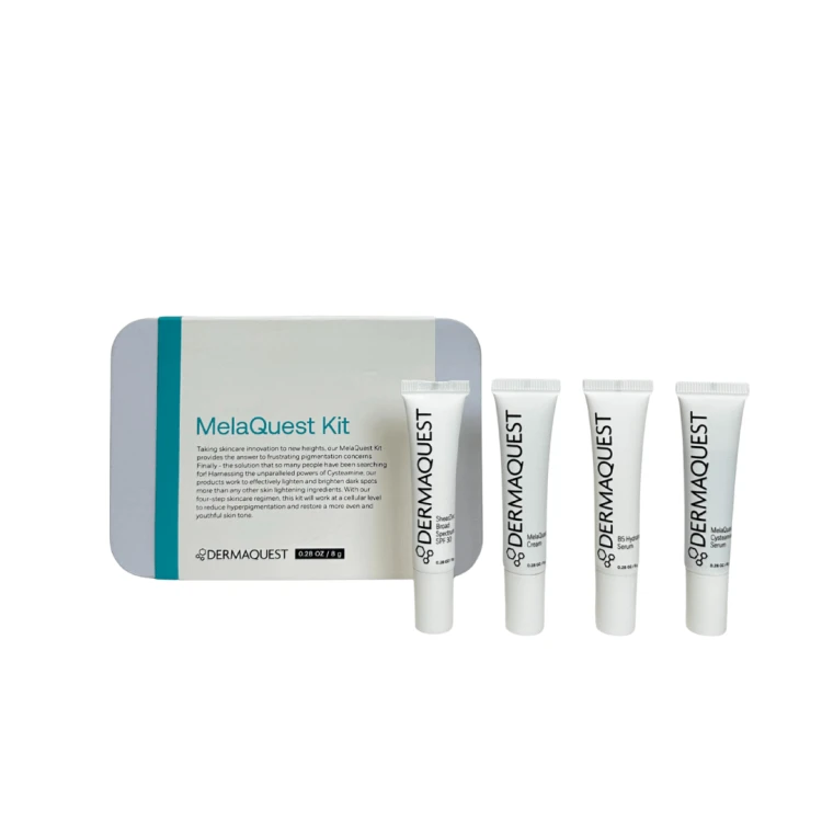 Dermaquest MelaQuest Kit - Zaawansowana kuracja przeciw przebarwieniom 4 x 8 g