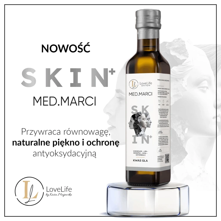 LoveLife Skin+ by med. Marci - Wsparcie cery trądzikowej od środka 250 ml
