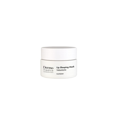 Dermomedica Lip Sleeping Mask Raspberry - Luksusowa maska regenerująca do ust 14g