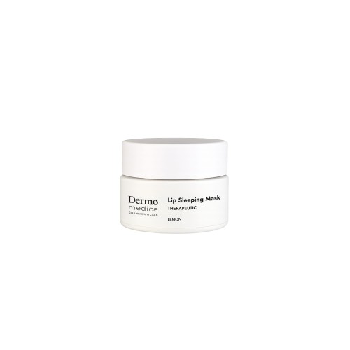 Dermomedica Lip Sleeping Mask Lemon - Luksusowa maska regenerująca do ust 14g