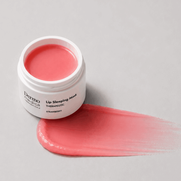 Dermomedica Lip Sleeping Mask Strawberry- Luksusowa maska regenerująca do ust 14g