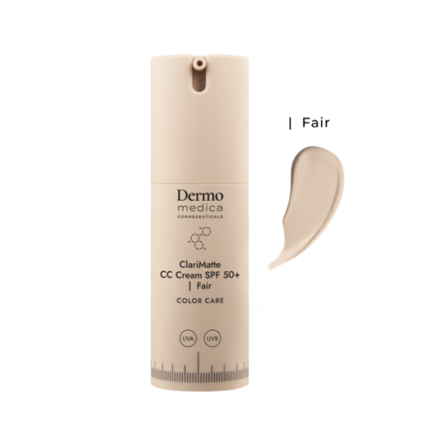 Dermomedica ClariMatte CC Cream SPF 50+ | FAIR - Matujący, koloryzujący krem korygujący 23ml