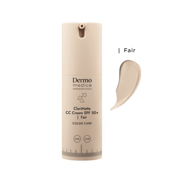Dermomedica ClariMatte CC Cream SPF 50+ | FAIR - Matujący, koloryzujący krem korygujący 23ml