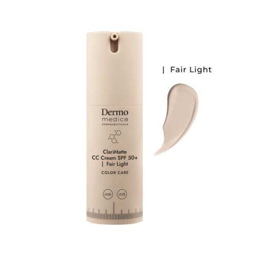 Dermomedica ClariMatte CC Cream SPF 50+ | FAIR LIGHT - Matujący, koloryzujący krem korygujący 23ml