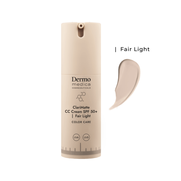 Dermomedica ClariMatte CC Cream SPF 50+ | FAIR LIGHT - Matujący, koloryzujący krem korygujący 23ml